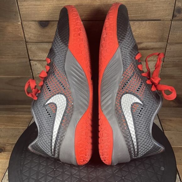 Nike Hyperlive Mens Size 8.5 Red Black Athletic Basketball Lace Up Sneakers - Picture 8 of 10